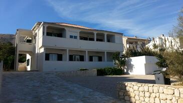 Objekt Pag, Pag, Objekt 17147 - Apartmaji v bližini morja s peščeno plažo.
