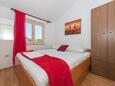 Ložnice 2 Vodice, Ložnice 2 v ubytování typu apartment, domácí mazlíčci povoleni a WiFi.