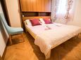 Ložnice 1 Petrčane, Ložnice 1 v ubytování typu apartment, domácí mazlíčci povoleni a WiFi.