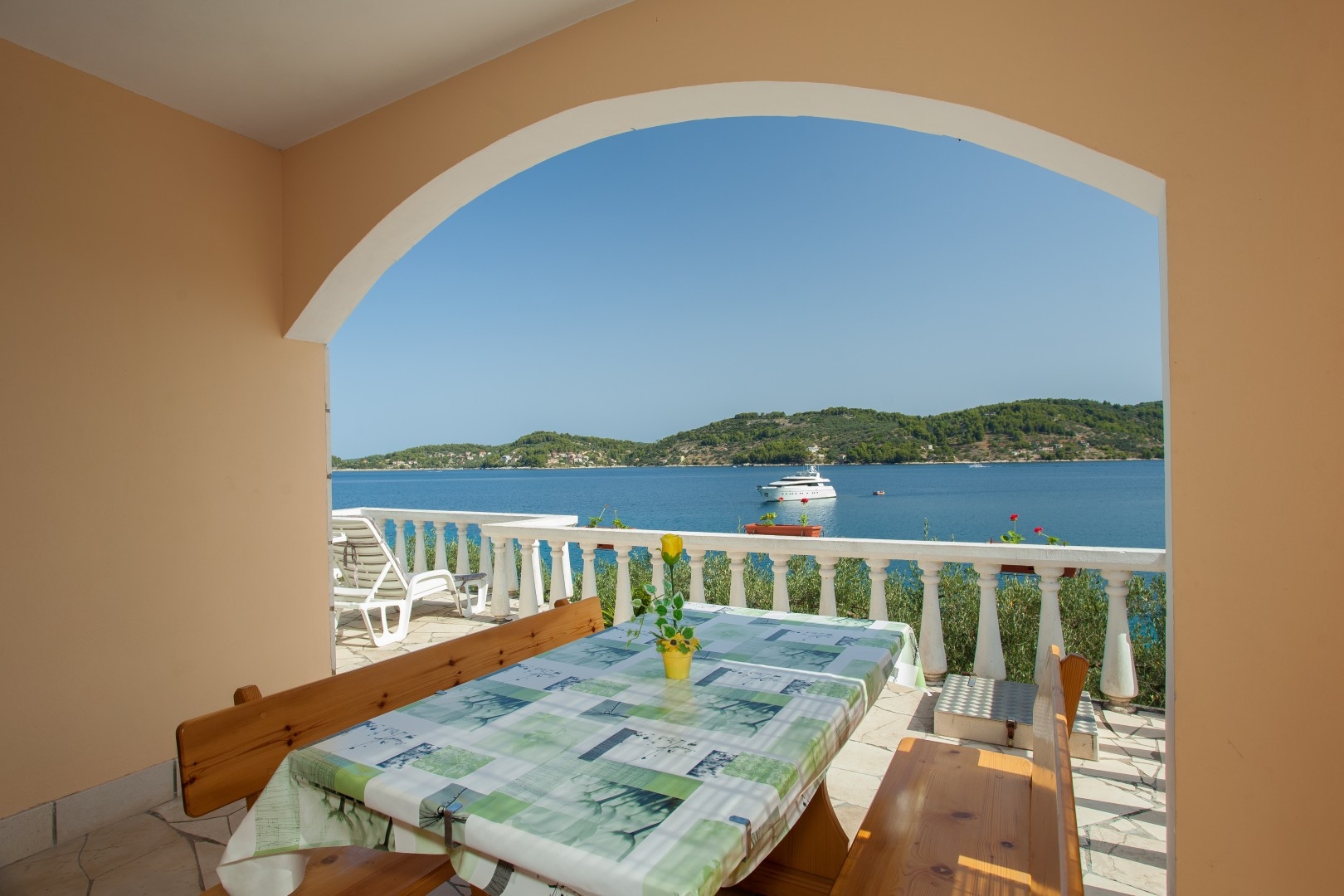 Two bedroom house near beach Cove Gabrica, Korčula  K