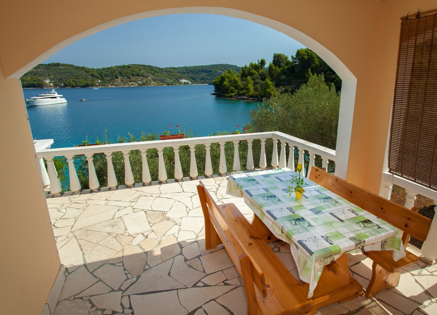 Two bedroom house near beach Cove Gabrica, Korčula  K
