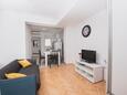 Гостиная Novalja, Гостиная в размещении типа apartment, доступный кондиционер и WiFi.