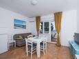 Гостиная Novalja, Гостиная в размещении типа apartment, доступный кондиционер и WiFi.