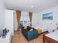 Spalnica Novalja, Spalnica v nastanitvi vrste studio-apartment, dostopna klima in WiFi.