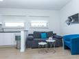 Obývací pokoj Novalja, Obývací pokoj v ubytování typu apartment, WiFi.