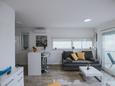 Obývací pokoj Novalja, Obývací pokoj v ubytování typu studio-apartment, WiFi.