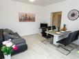 Гостиная Novalja, Гостиная в размещении типа apartment, доступный кондиционер и WiFi.