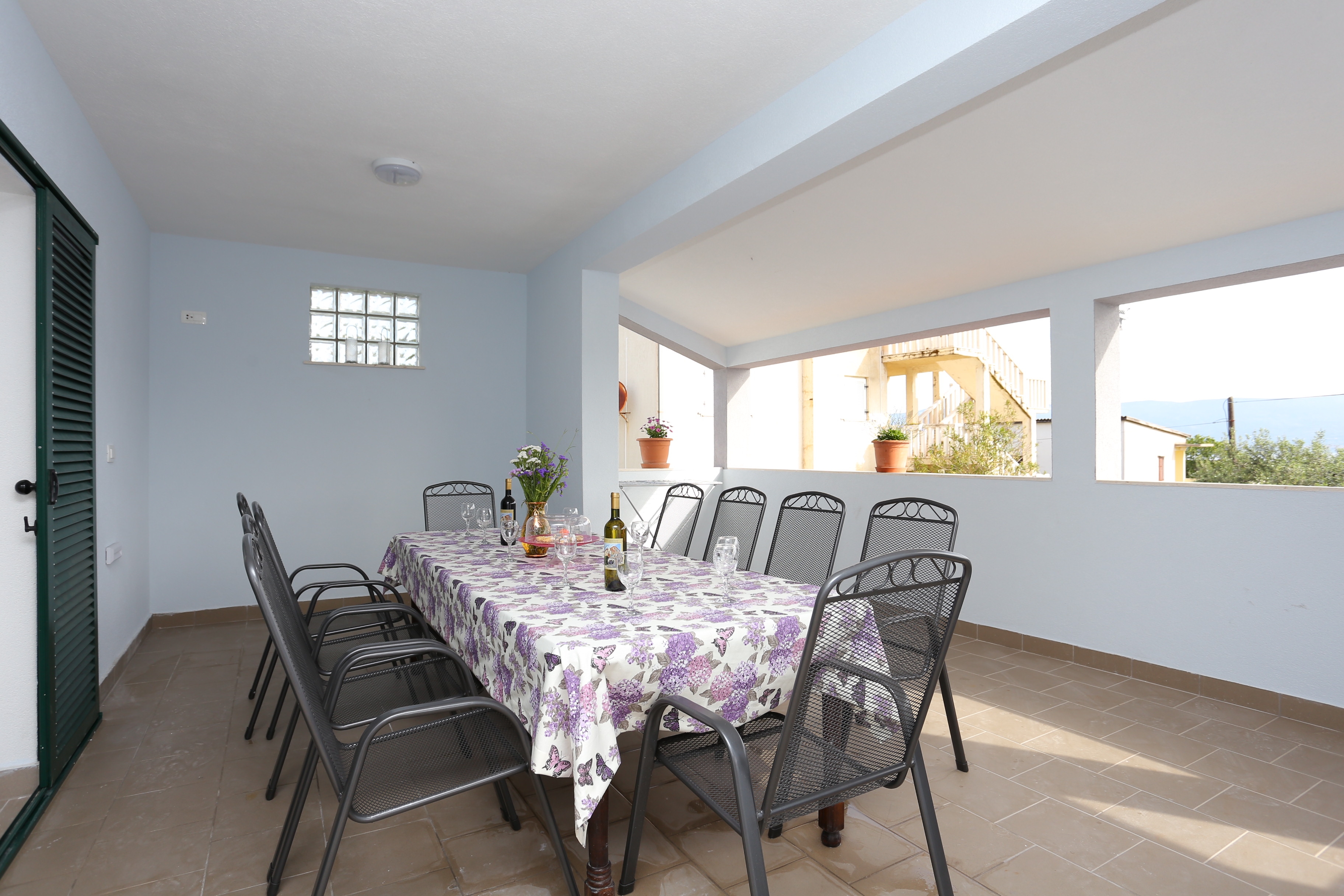Four bedroom house with terrace and sea view Slatine, Čiovo  K
