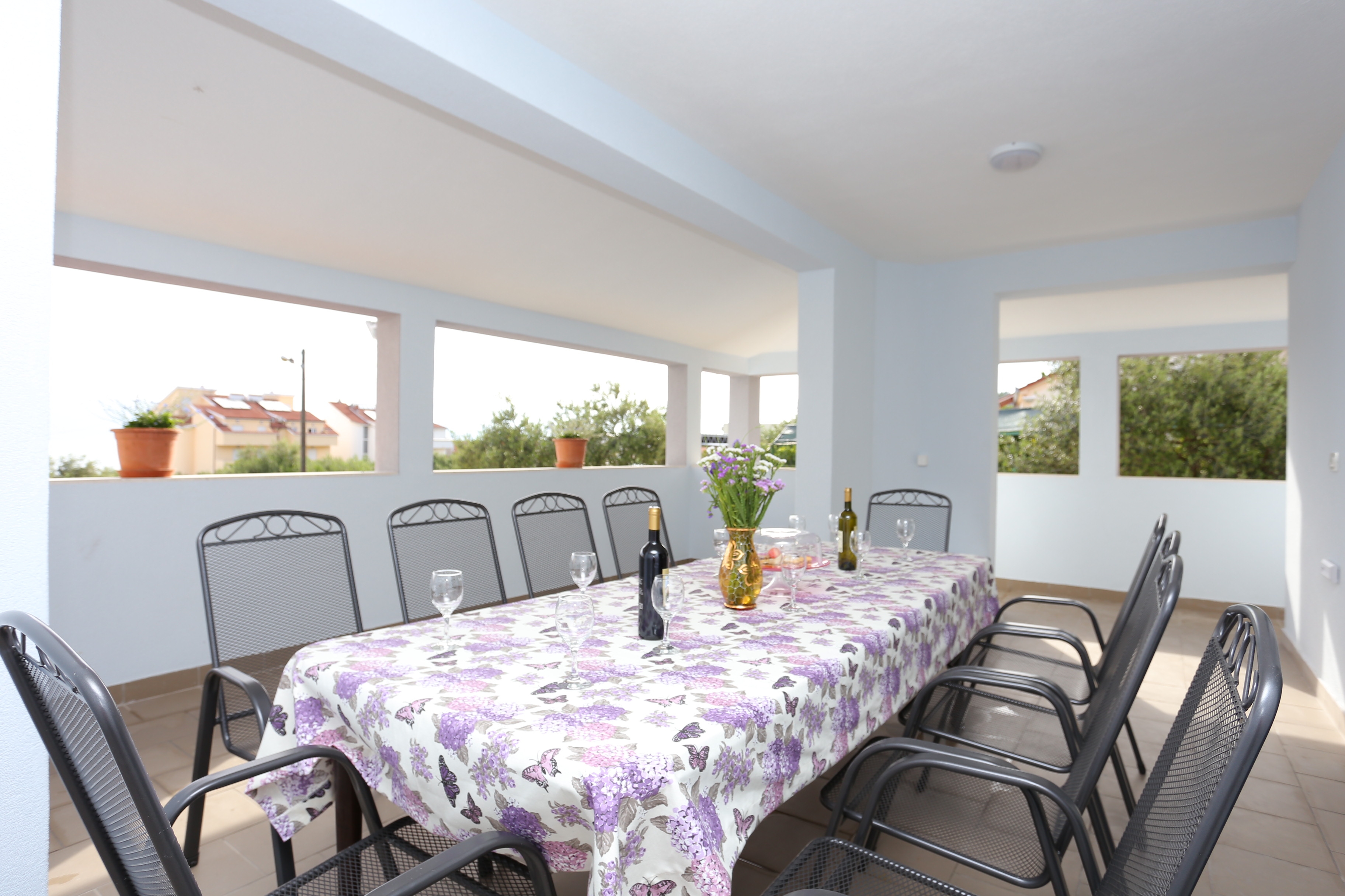 Four bedroom house with terrace and sea view Slatine, Čiovo  K