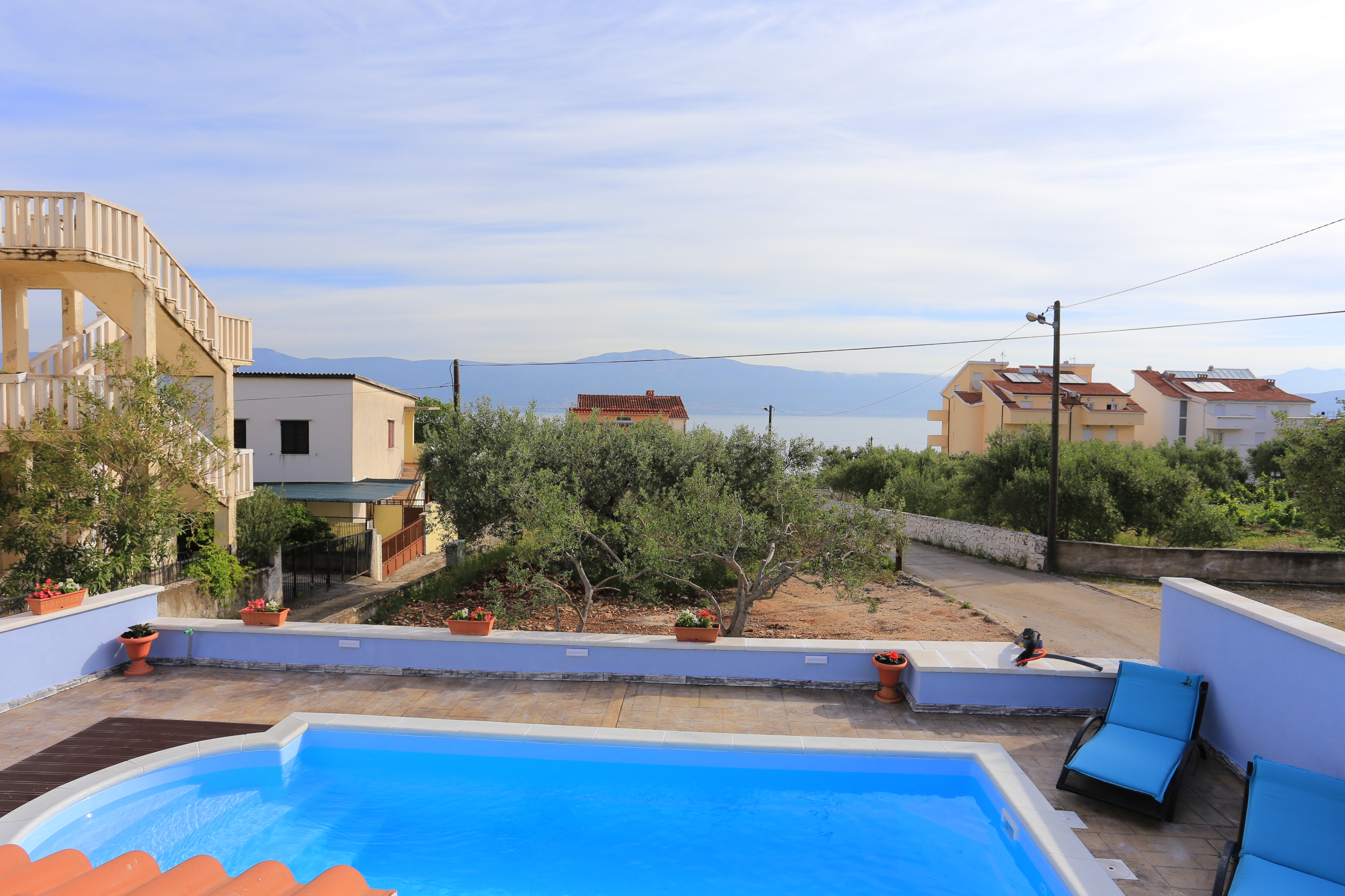 Four bedroom house with terrace and sea view Slatine, Čiovo  K