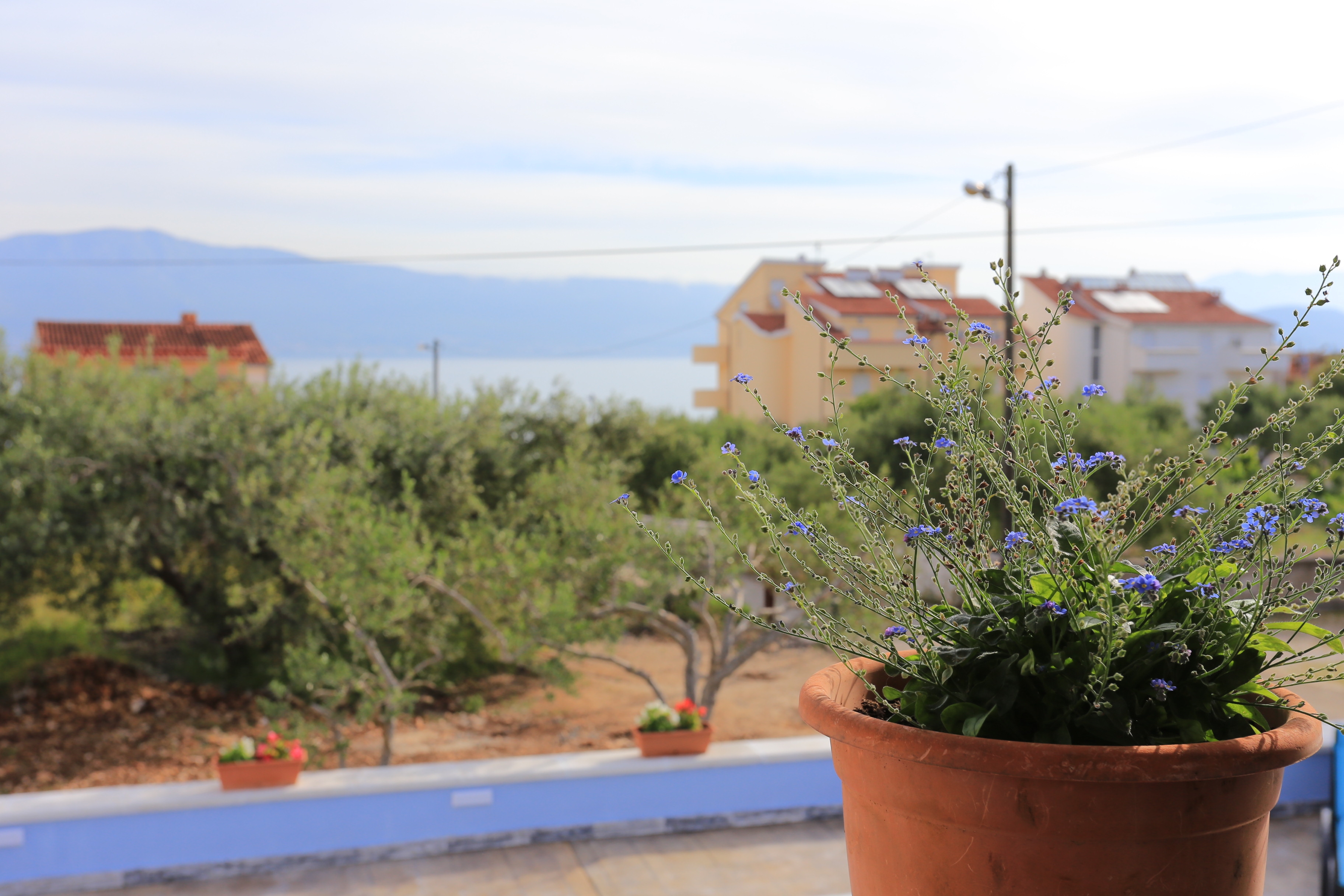 Four bedroom house with terrace and sea view Slatine, Čiovo  K