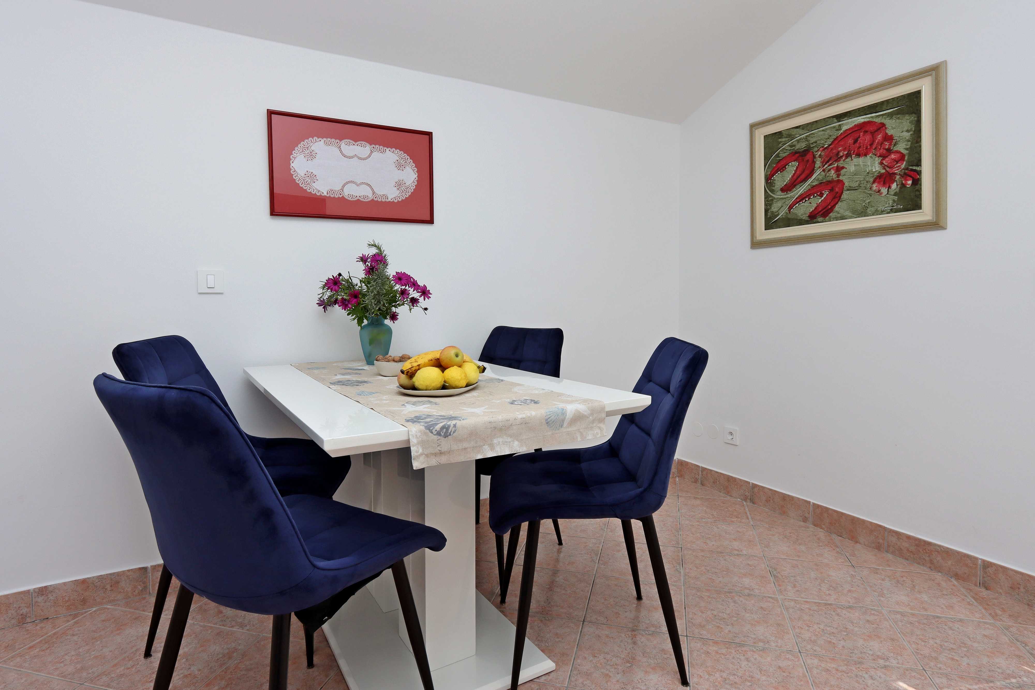 Two bedroom apartment with terrace and sea view Suha Punta, Rab (A-17239-b)