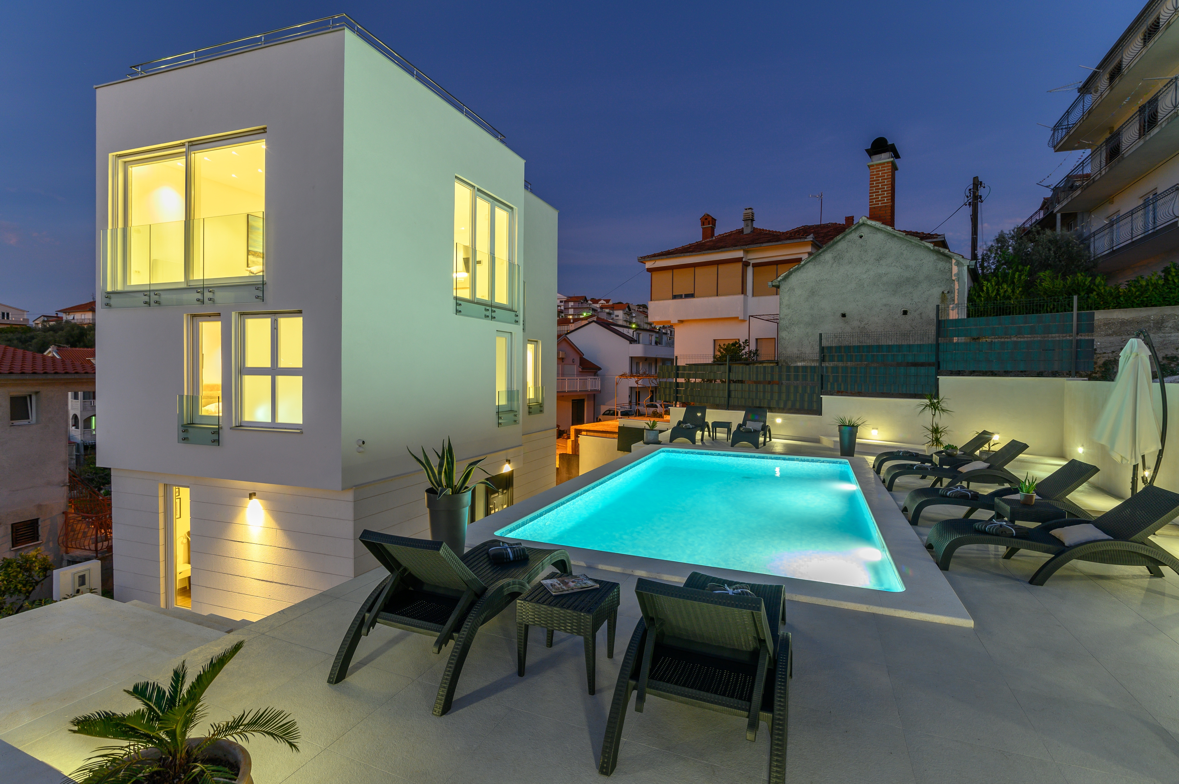 Haus im Ort Trogir (Trogir), Kapazität8+0 Ferienhaus  Trogir