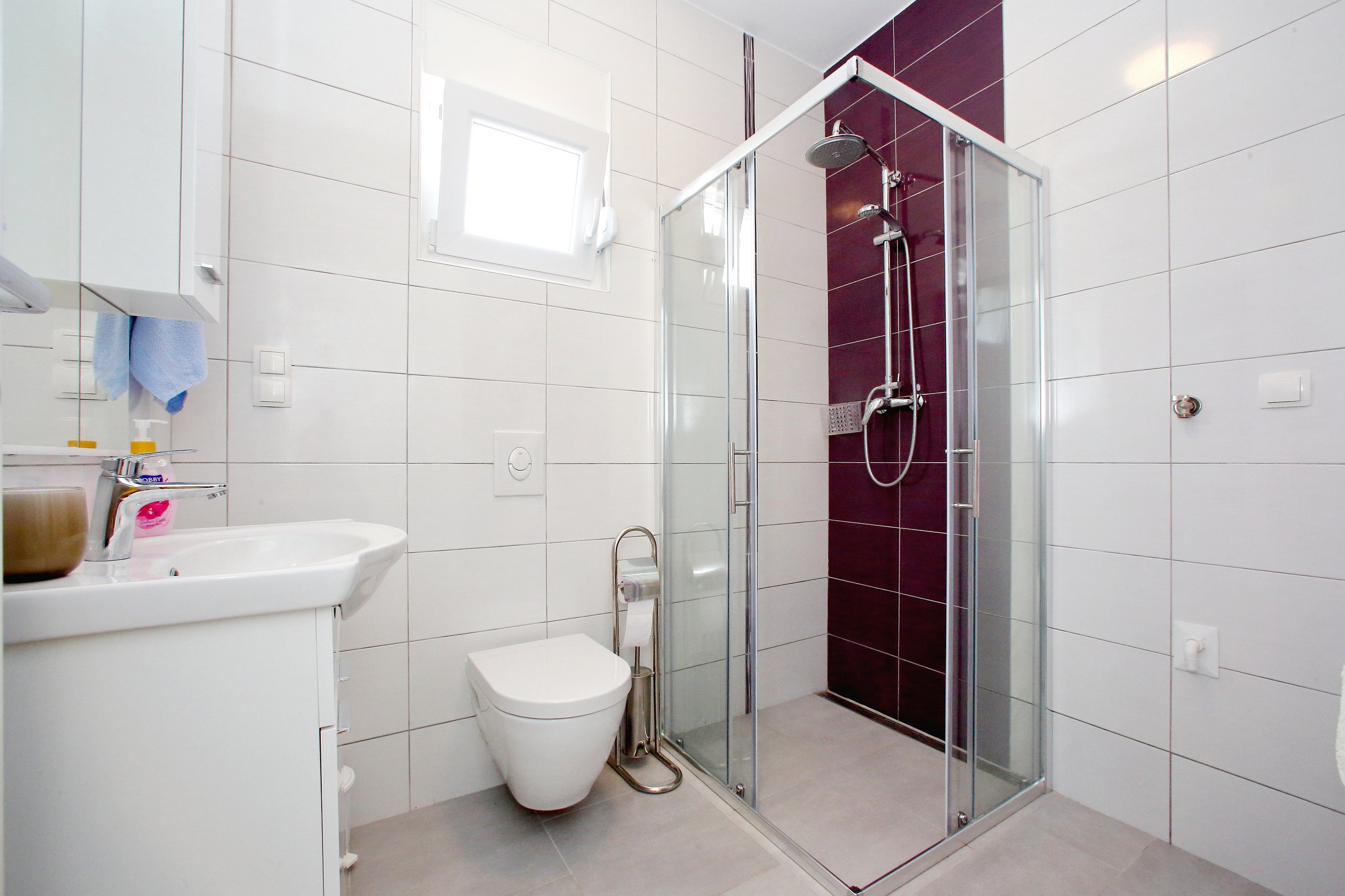One bedroom apartment with terrace and sea view Bibinje, Zadar  A-a