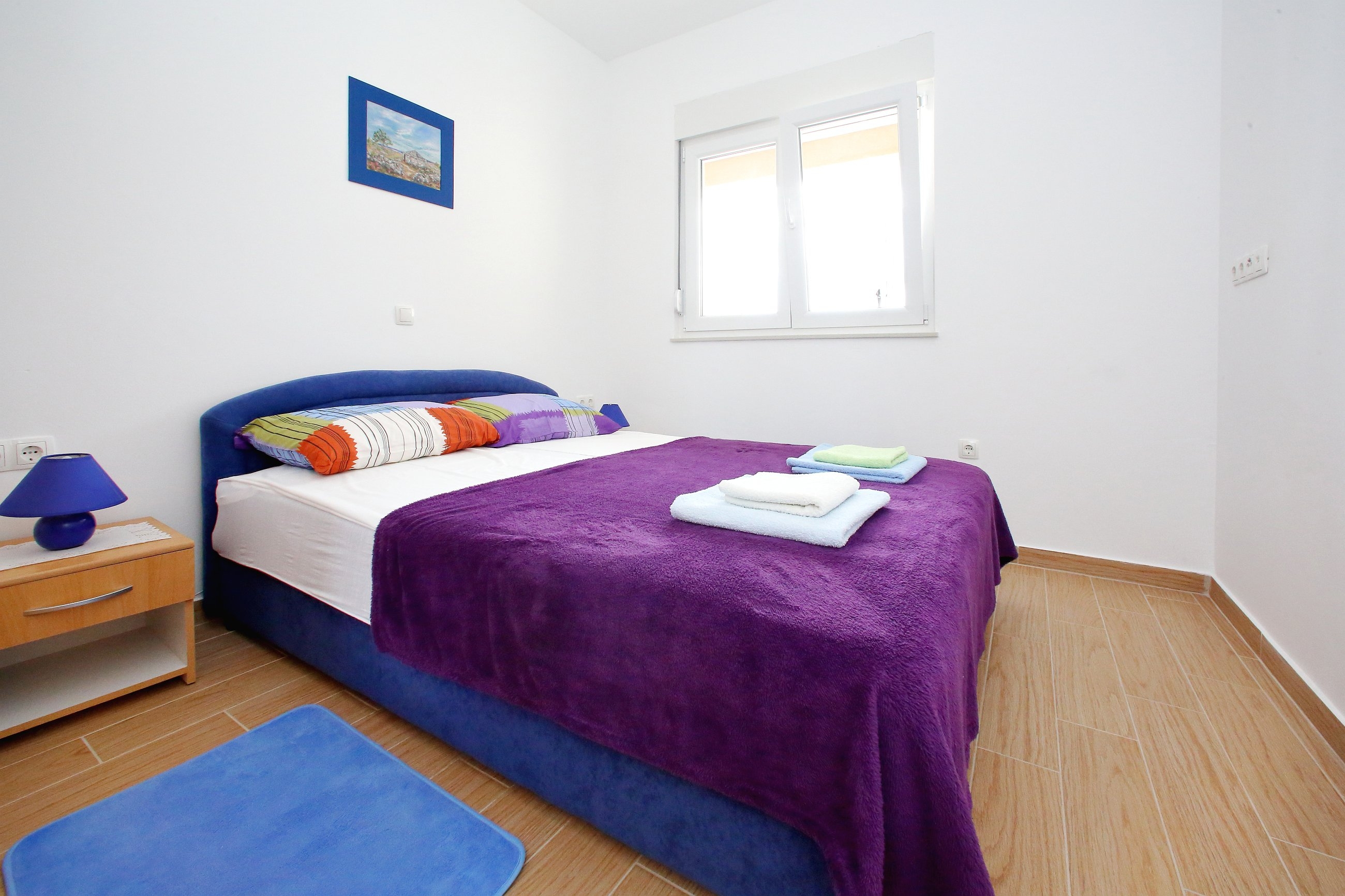 One bedroom apartment with terrace and sea view Bibinje, Zadar  A-a