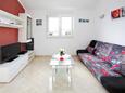 Living room Bibinje, Living room in the apartment, air condition available and WiFi.