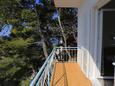 Balcony Brela, Balcony in the room, with a sea view and WiFi.