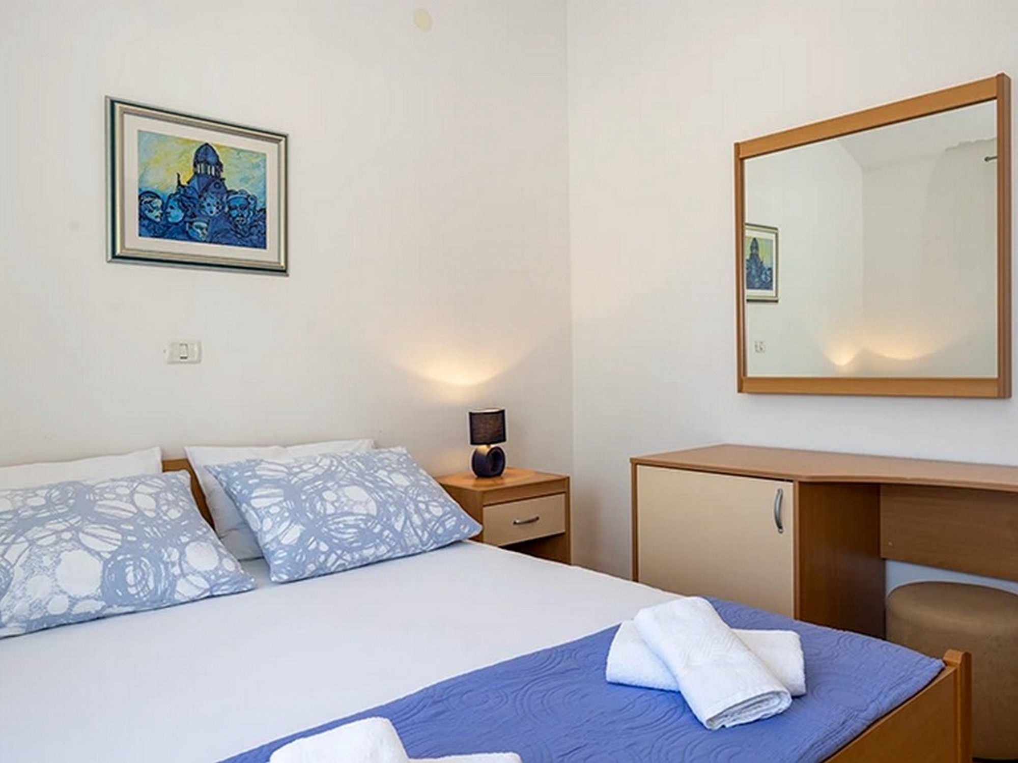 Two bedroom apartment with terrace and sea view Igrane, Makarska  A-c
