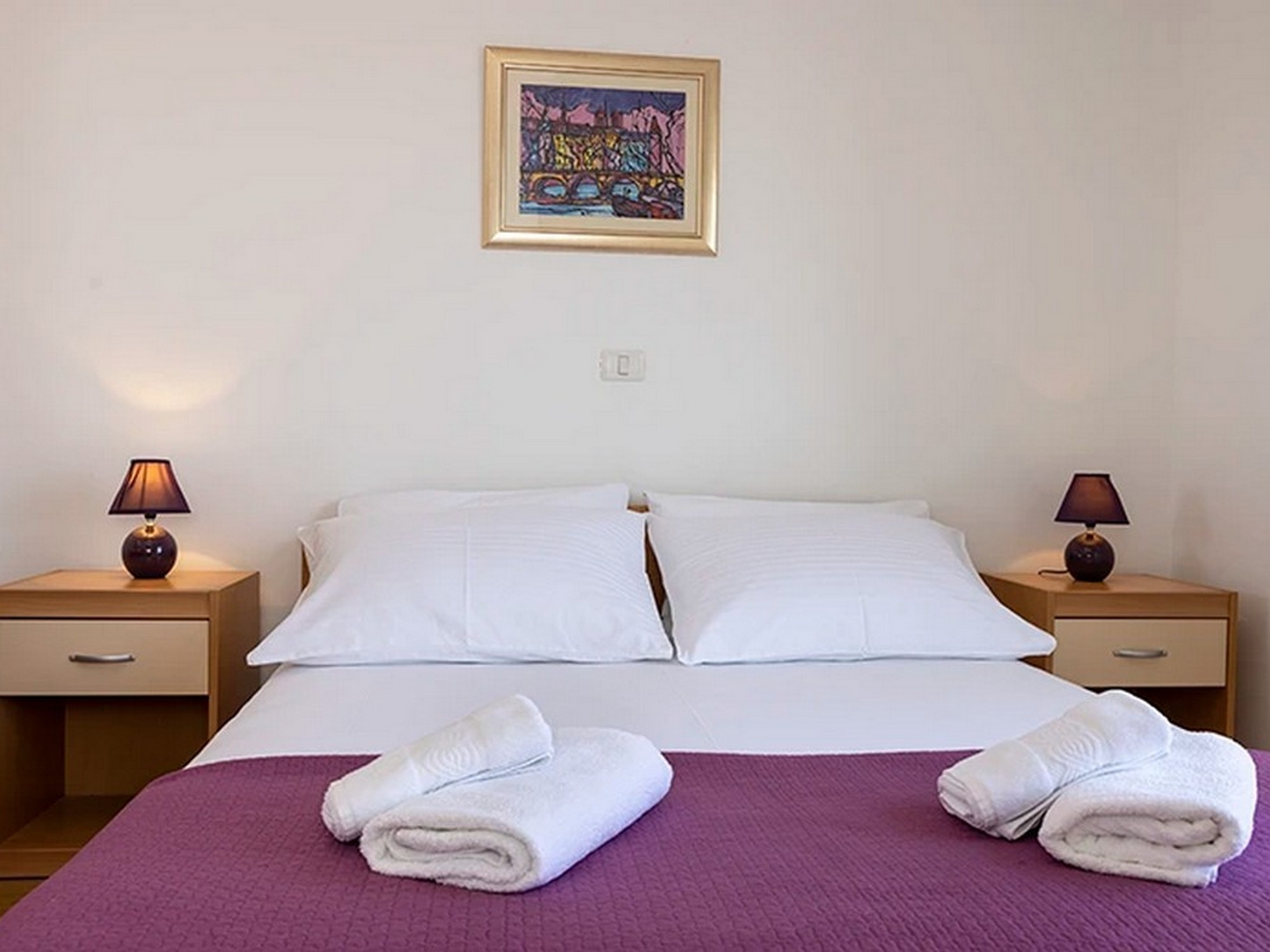 Two bedroom apartment with terrace and sea view Igrane, Makarska  A-d