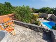 Bajčići, Terrasse 1 dans l’hébergement en type house, avec la vue sur la mer, animaux acceptés et WiFi.