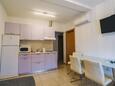 Dining room Baška Voda, Dining room in the apartment, air condition available and WiFi.