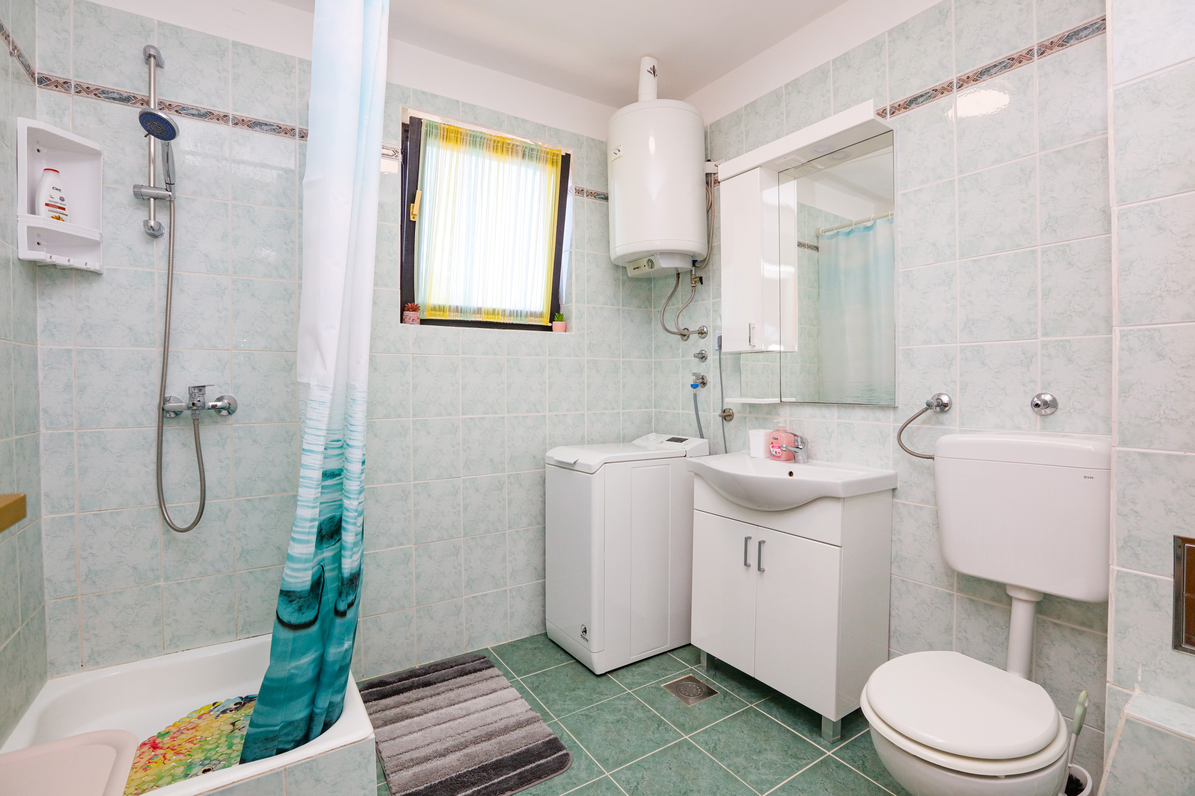 Two bedroom apartment with terrace and sea view Ražanj, Rogoznica  A-a