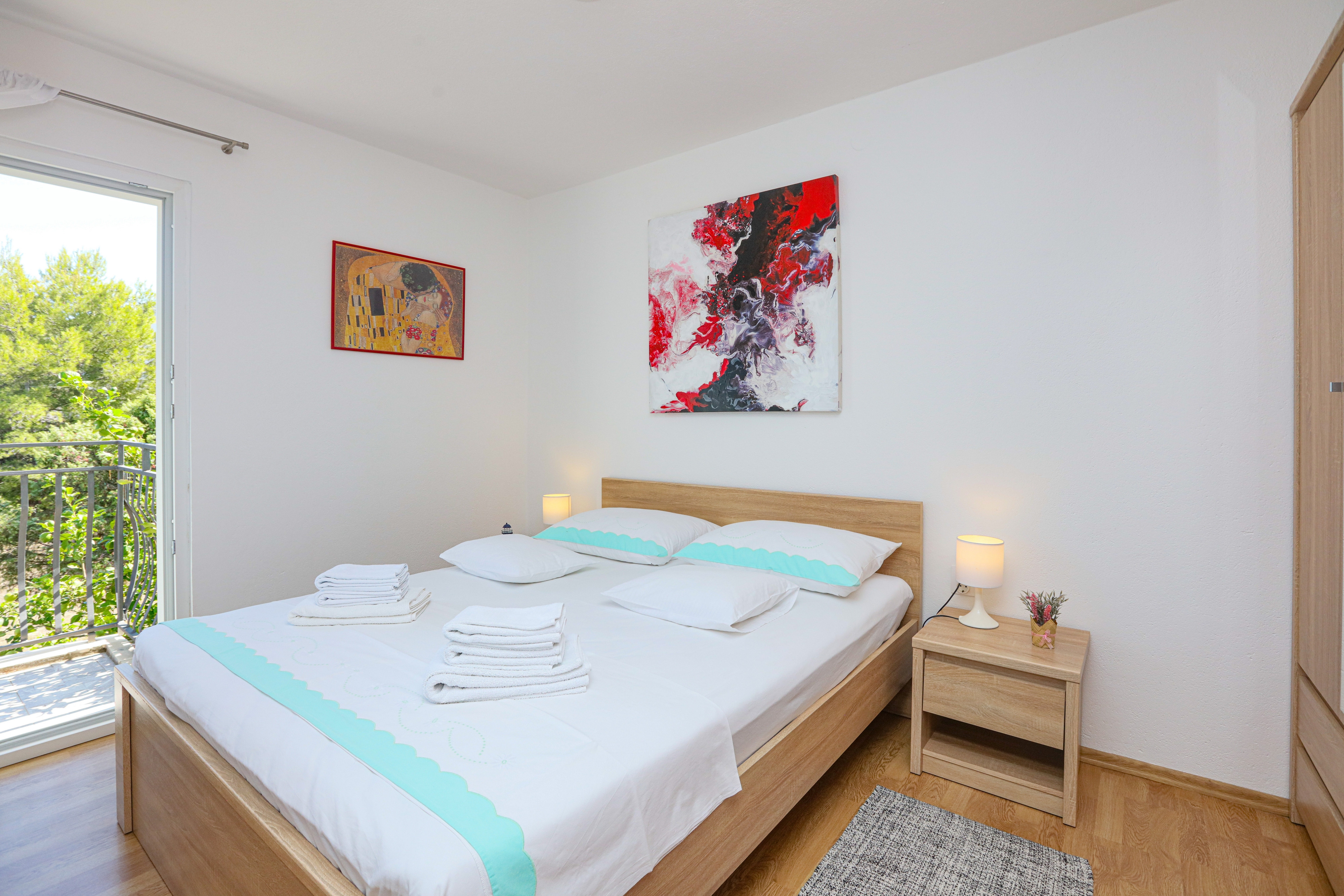 Two bedroom apartment with terrace and sea view Ražanj, Rogoznica  A-a