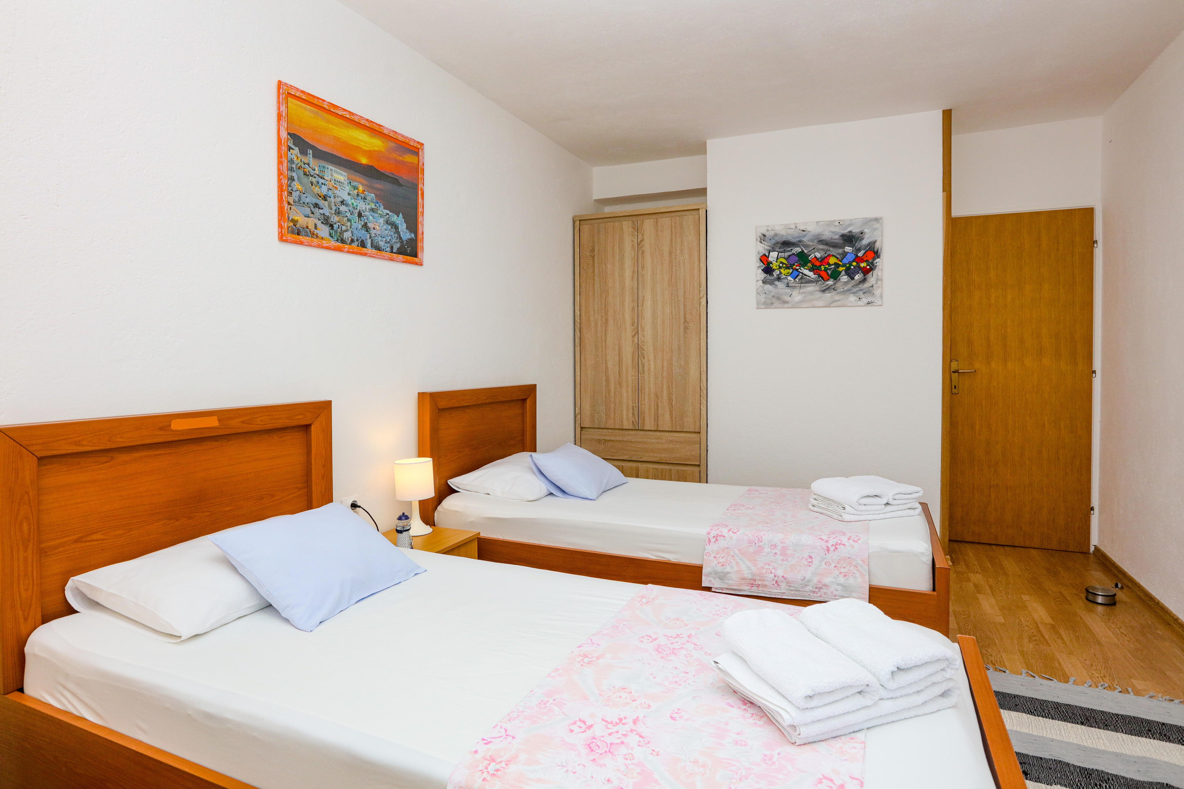 Two bedroom apartment with terrace and sea view Ražanj, Rogoznica  A-a