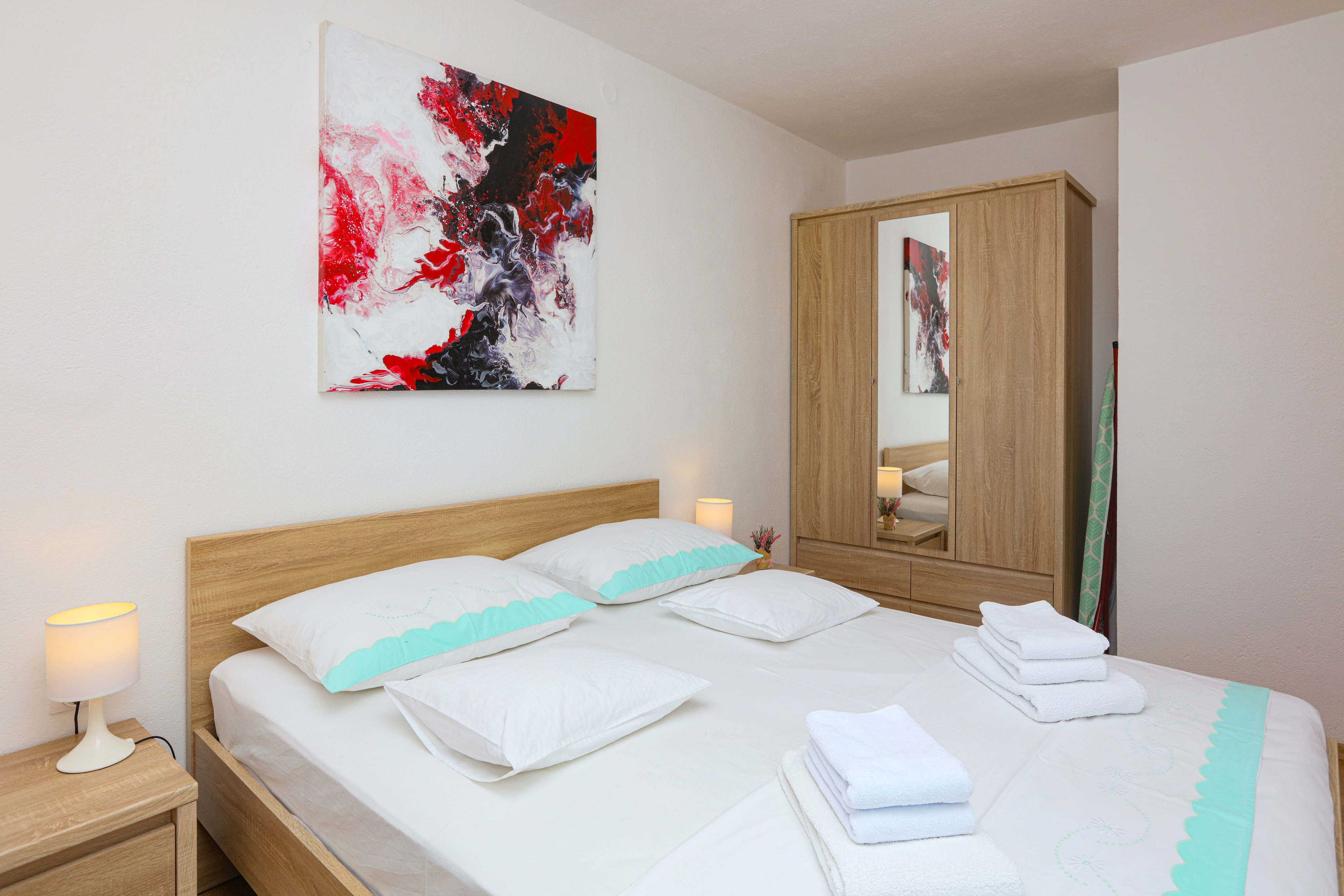 Two bedroom apartment with terrace and sea view Ražanj, Rogoznica  A-a