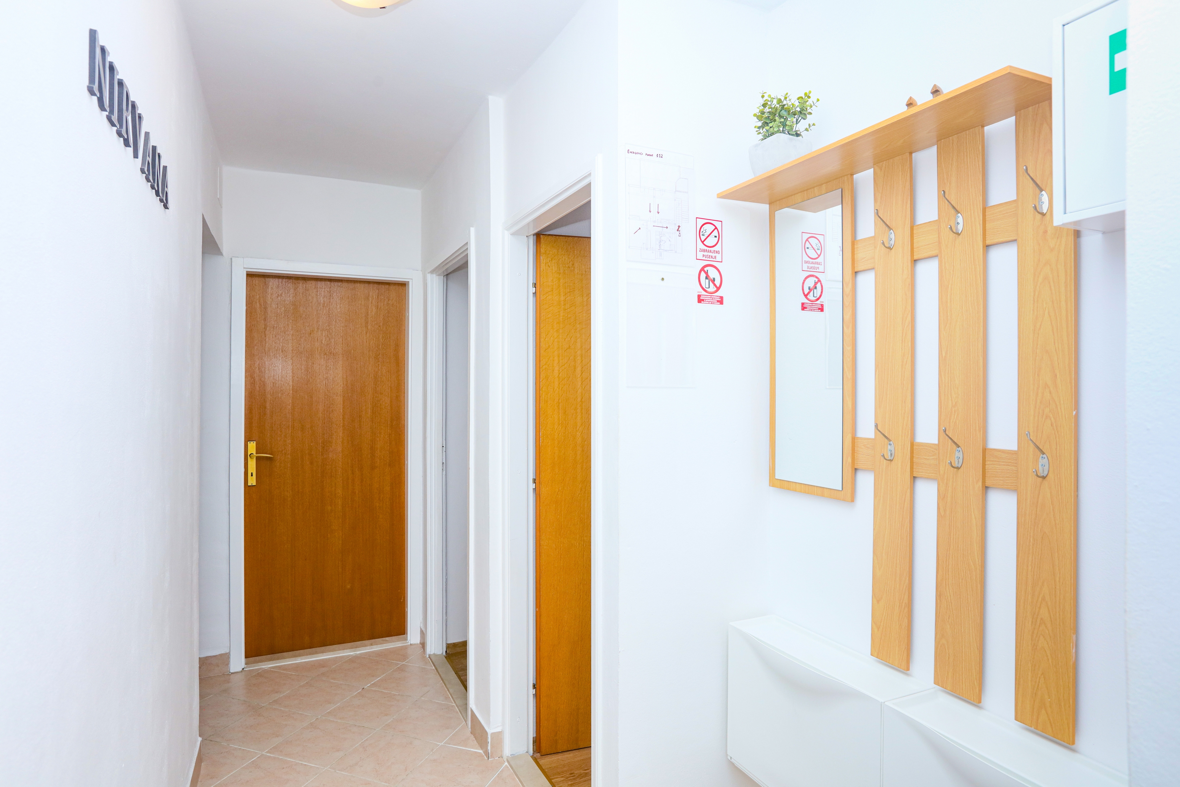Two bedroom apartment with terrace and sea view Ražanj, Rogoznica  A-a