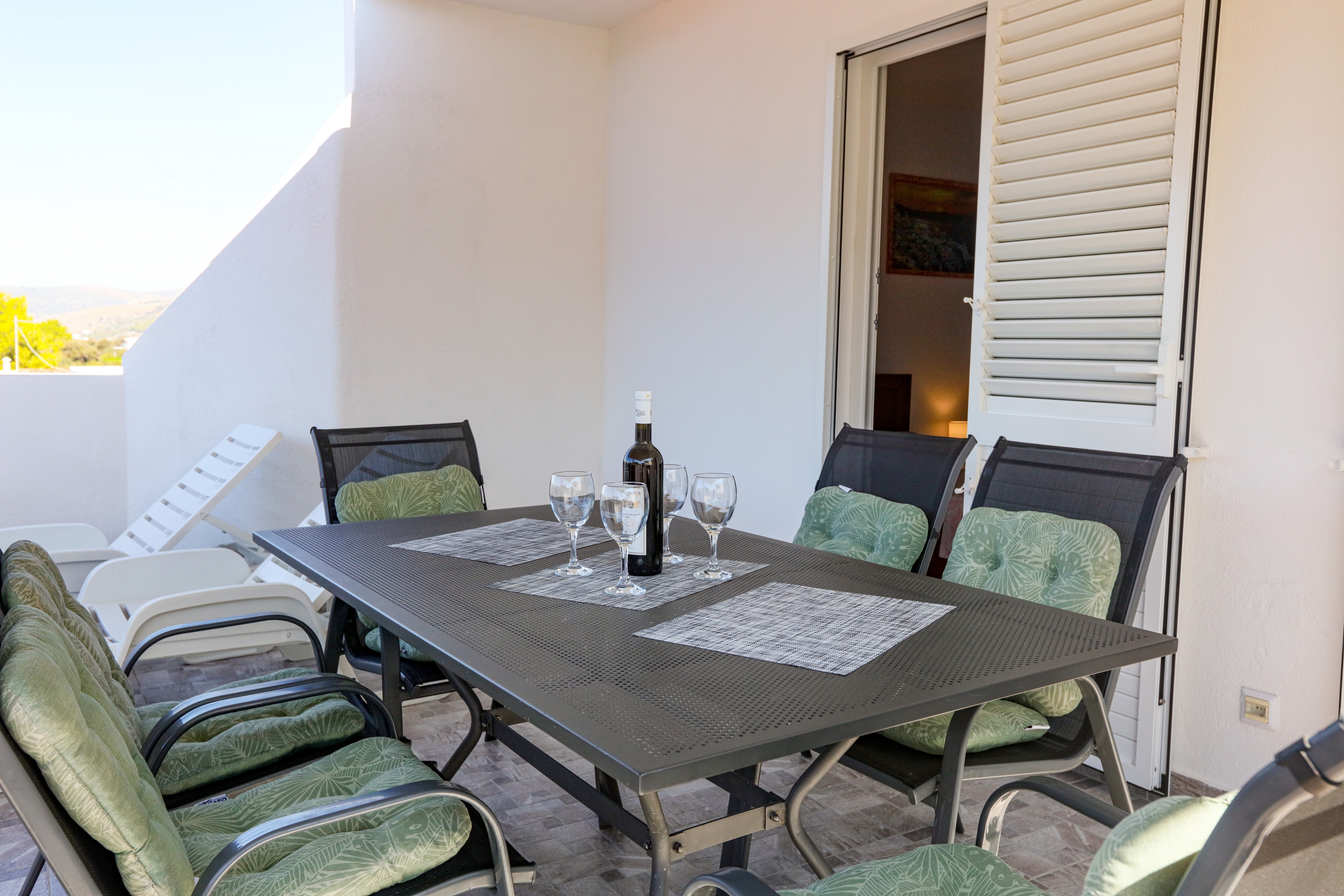 Two bedroom apartment with terrace and sea view Ražanj, Rogoznica  A-a