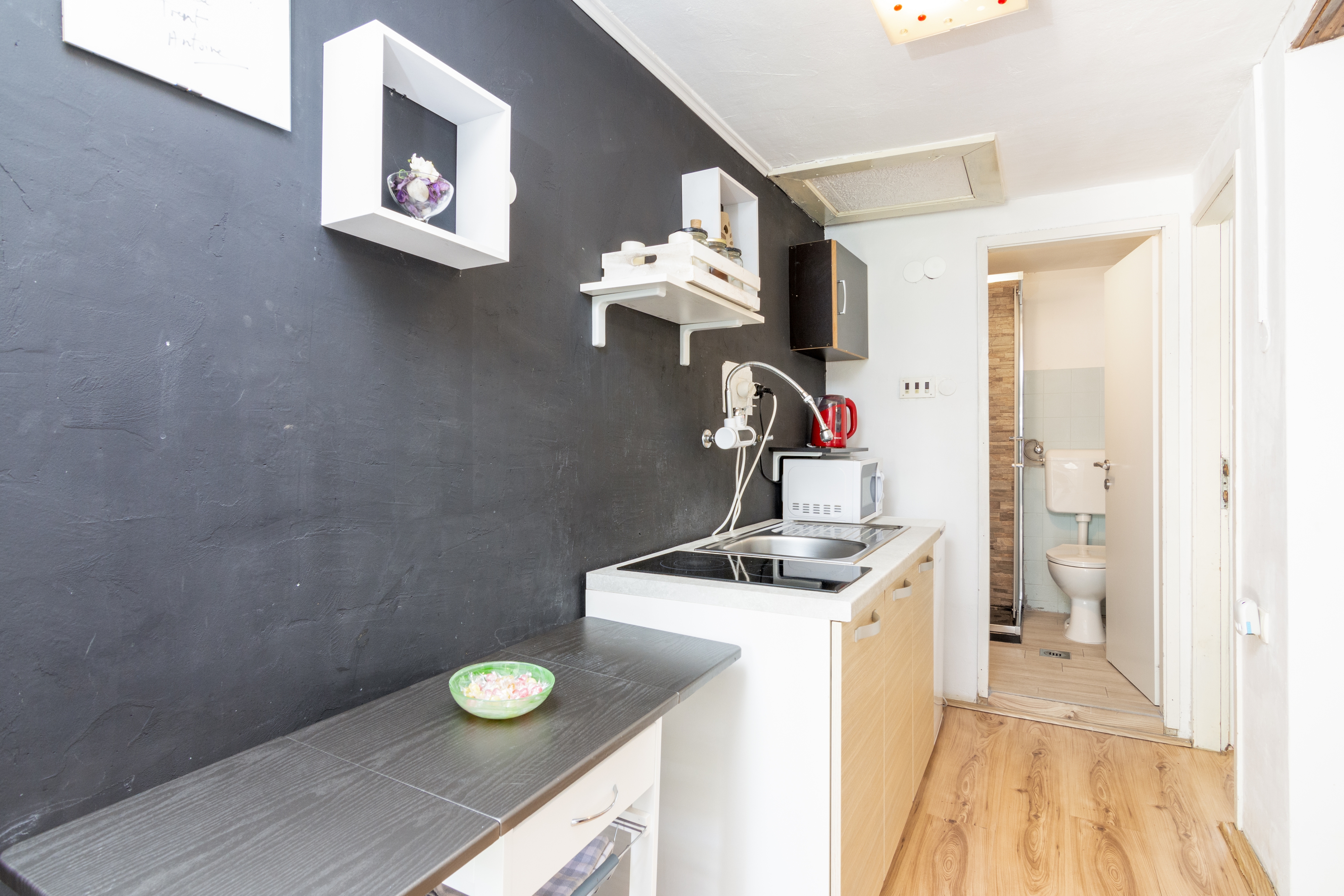 Jednosobni apartman s klimom Buzet, Središnja Istra  A-a