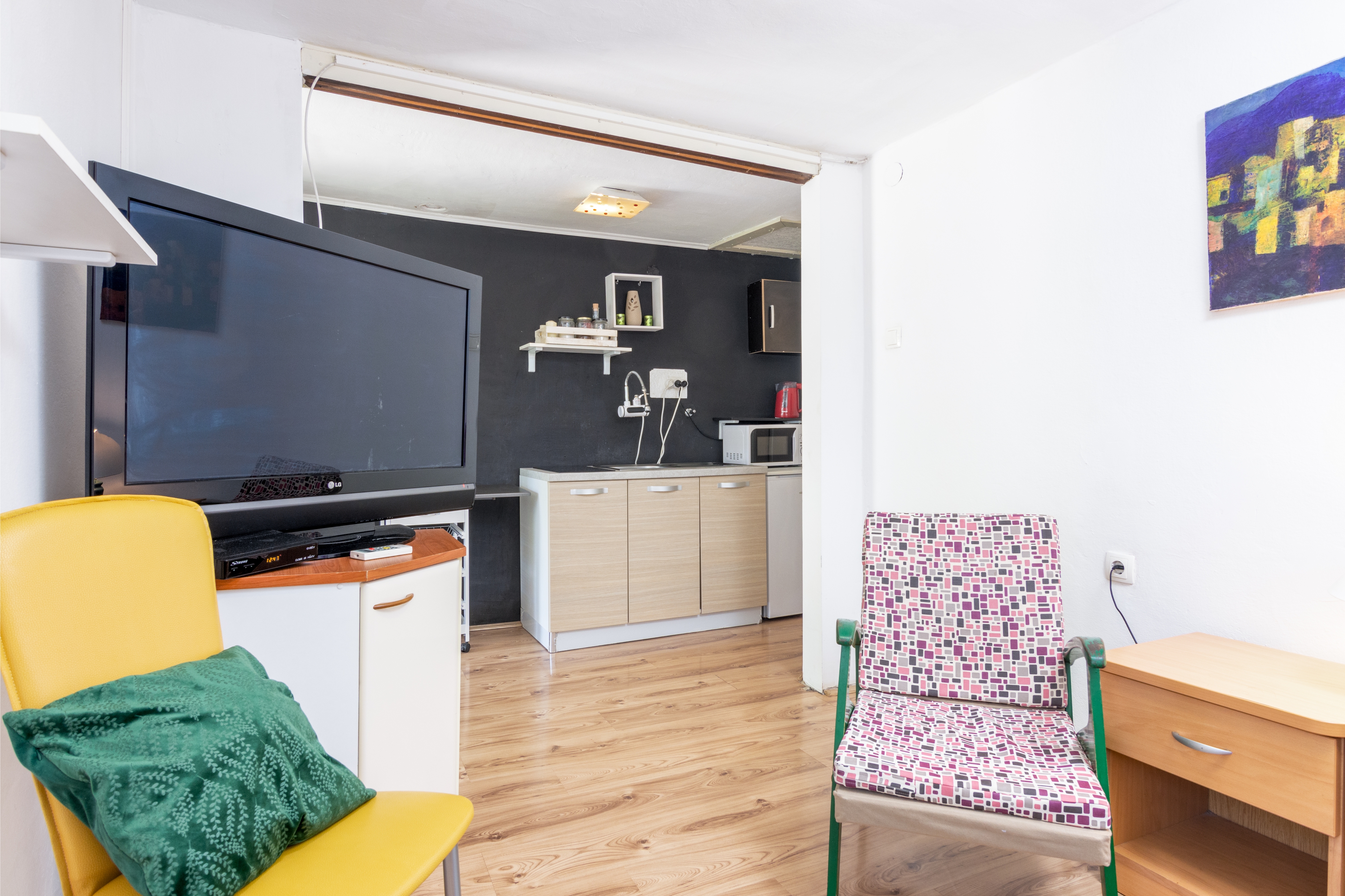 Jednosobni apartman s klimom Buzet, Središnja Istra  A-a