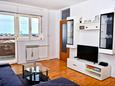 Wohnzimmer Zadar, Wohnzimmer in folgender Unterkunftsart apartment, Klimaanlage vorhanden und WiFi.