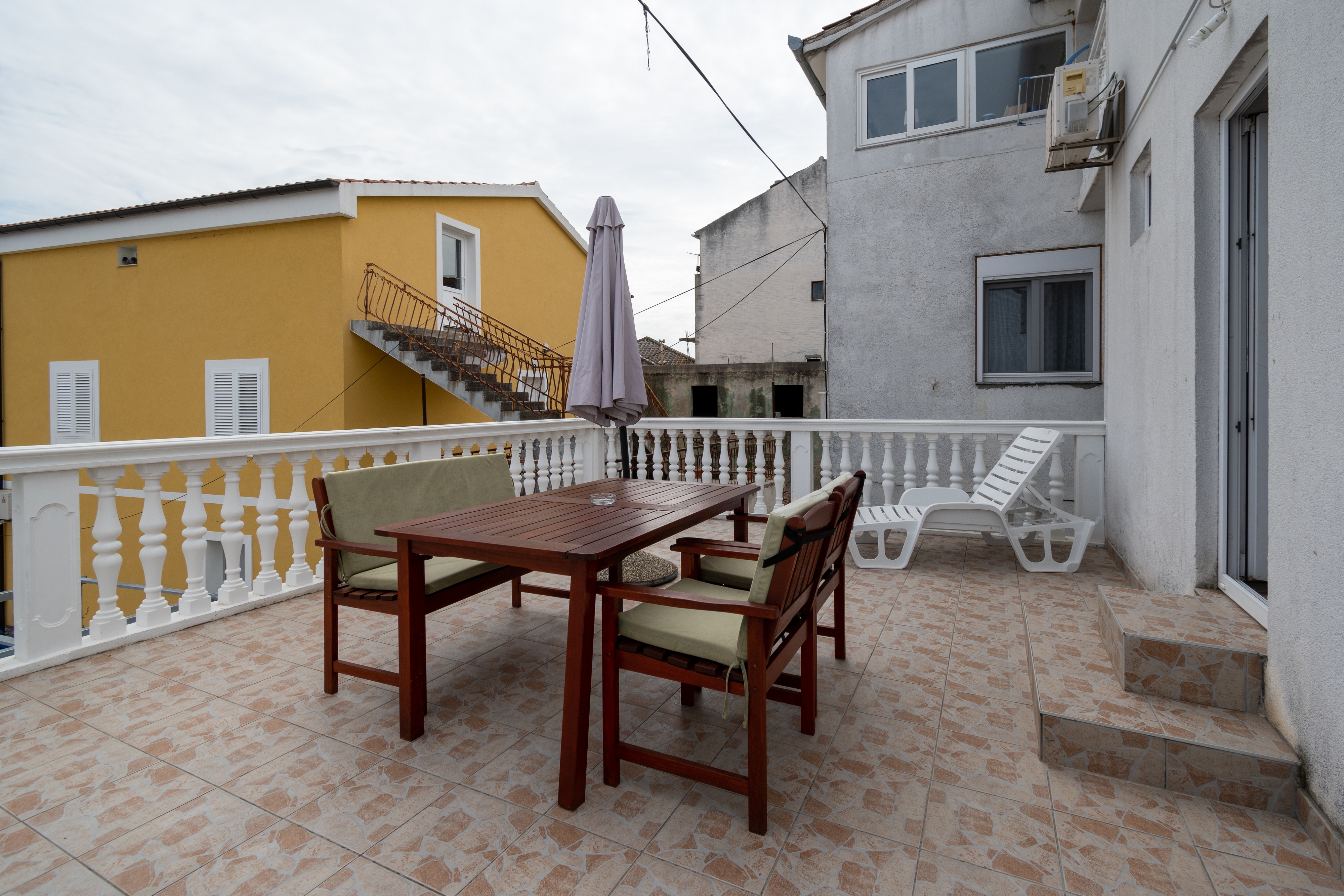 Studio flat with terrace and sea view Tkon, Pašman  AS-a