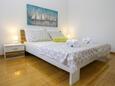 Ložnice 1 Novalja, Ložnice 1 v ubytování typu apartment, domácí mazlíčci povoleni a WiFi.