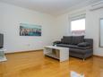 Obývací pokoj Novalja, Obývací pokoj v ubytování typu apartment, s klimatizací, domácí mazlíčci povoleni a WiFi.