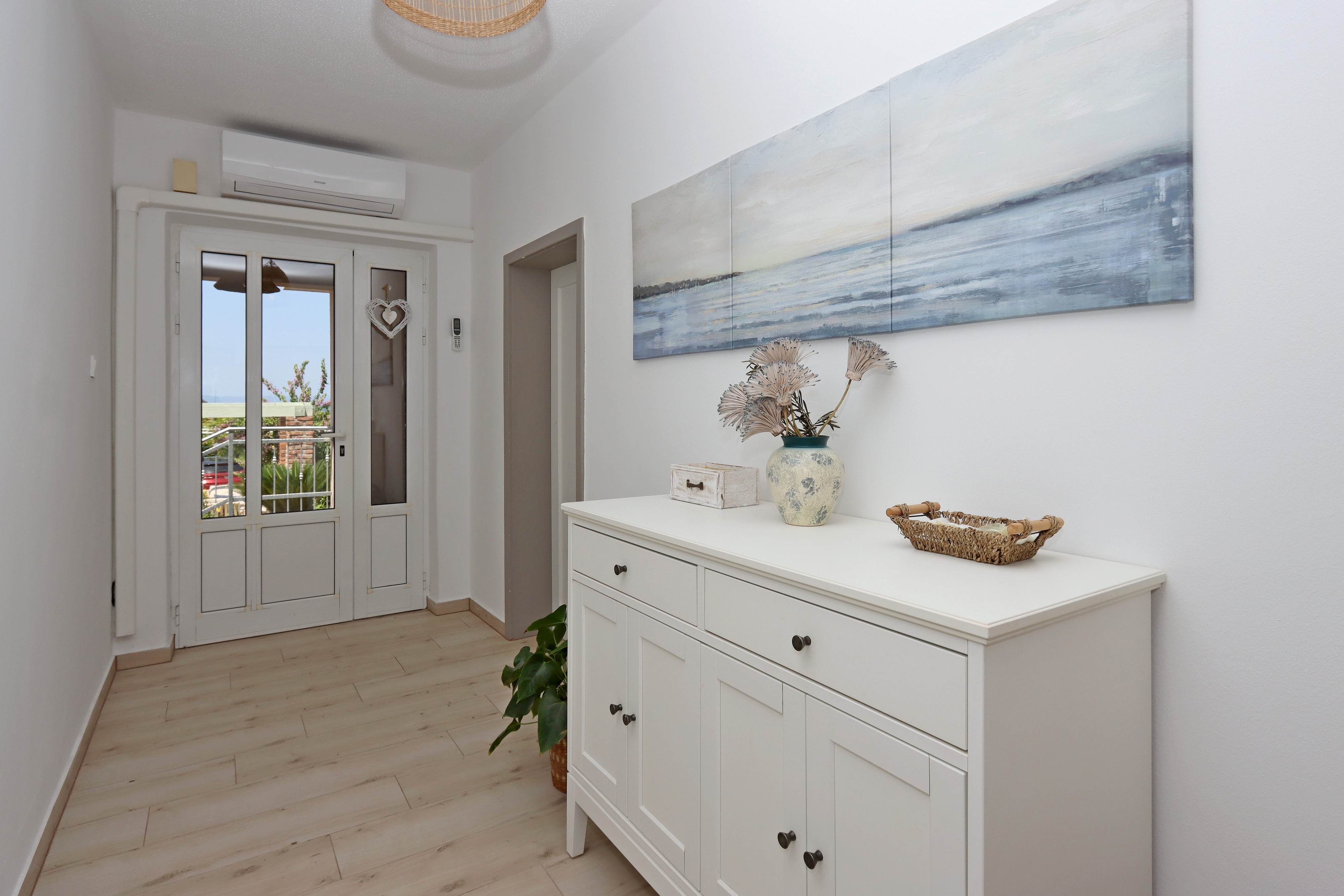 Two bedroom apartment with terrace and sea view Kampor, Rab  A-a