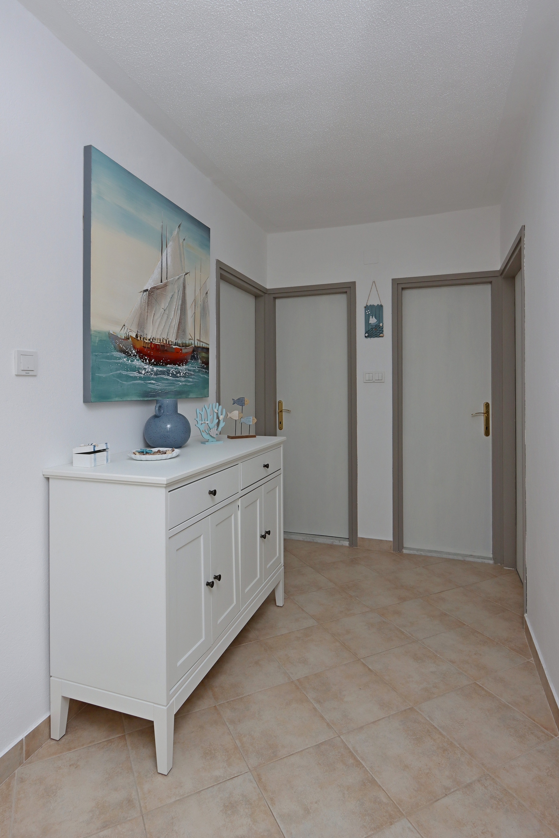 Three bedroom apartment with terrace and sea view Kampor, Rab  A-b
