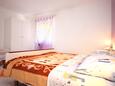 Tri Žala, Bedroom in the apartment, air condition available and WiFi.
