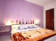 Tri Žala, Bedroom in the apartment, air condition available and WiFi.