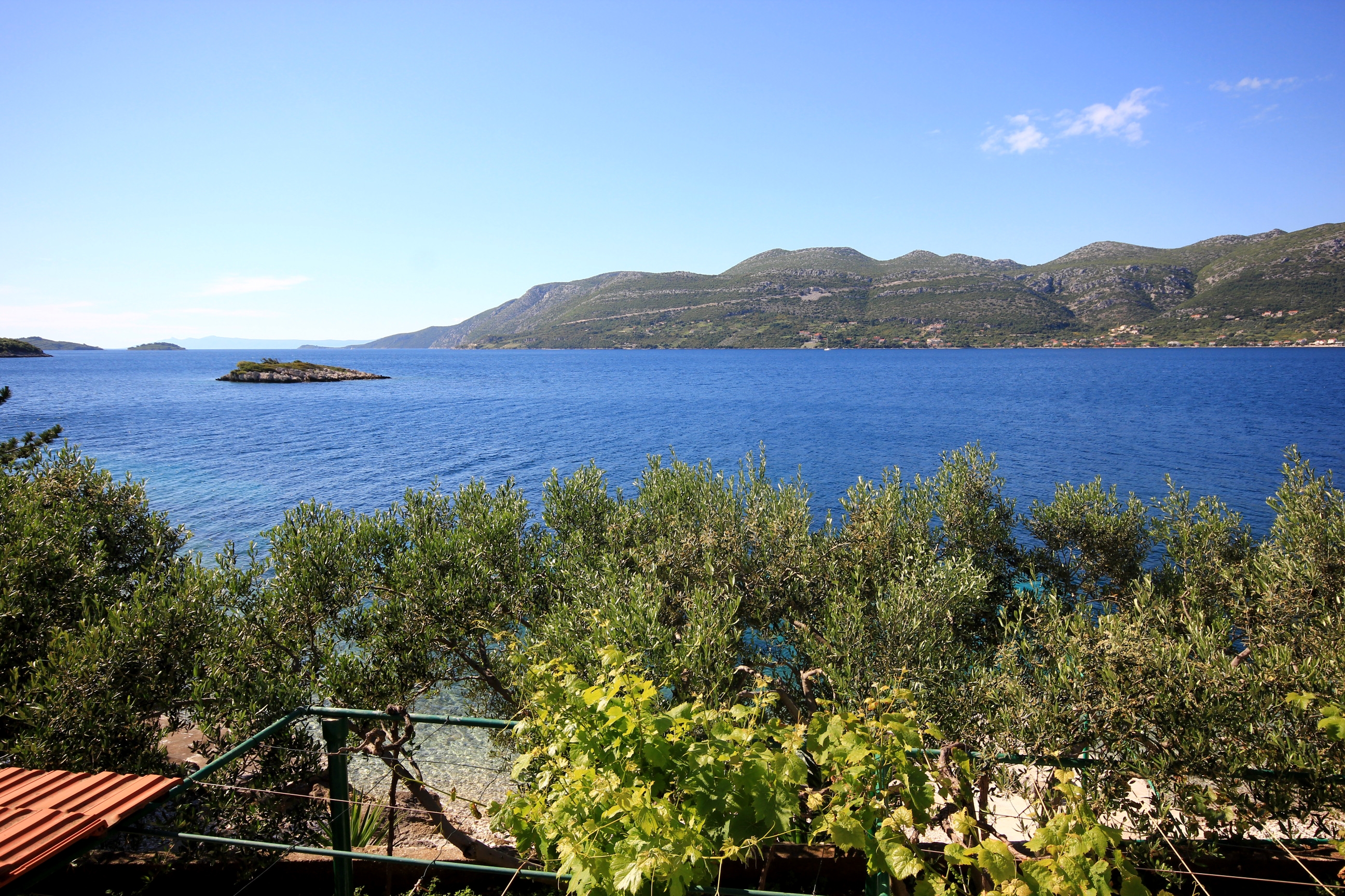 One bedroom apartment near beach Tri Žala, Korčula  A-a
