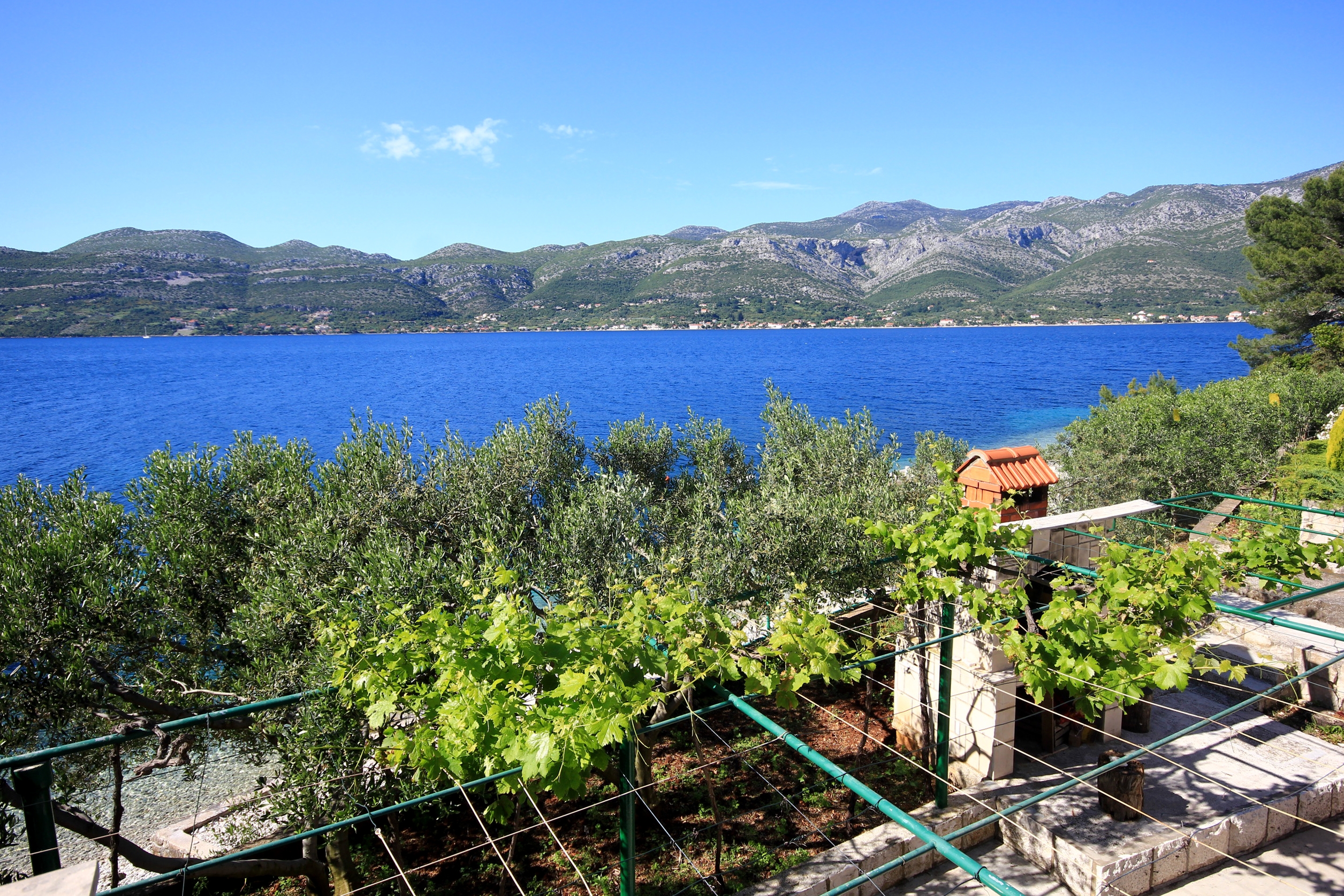 One bedroom apartment near beach Tri Žala, Korčula  A-a