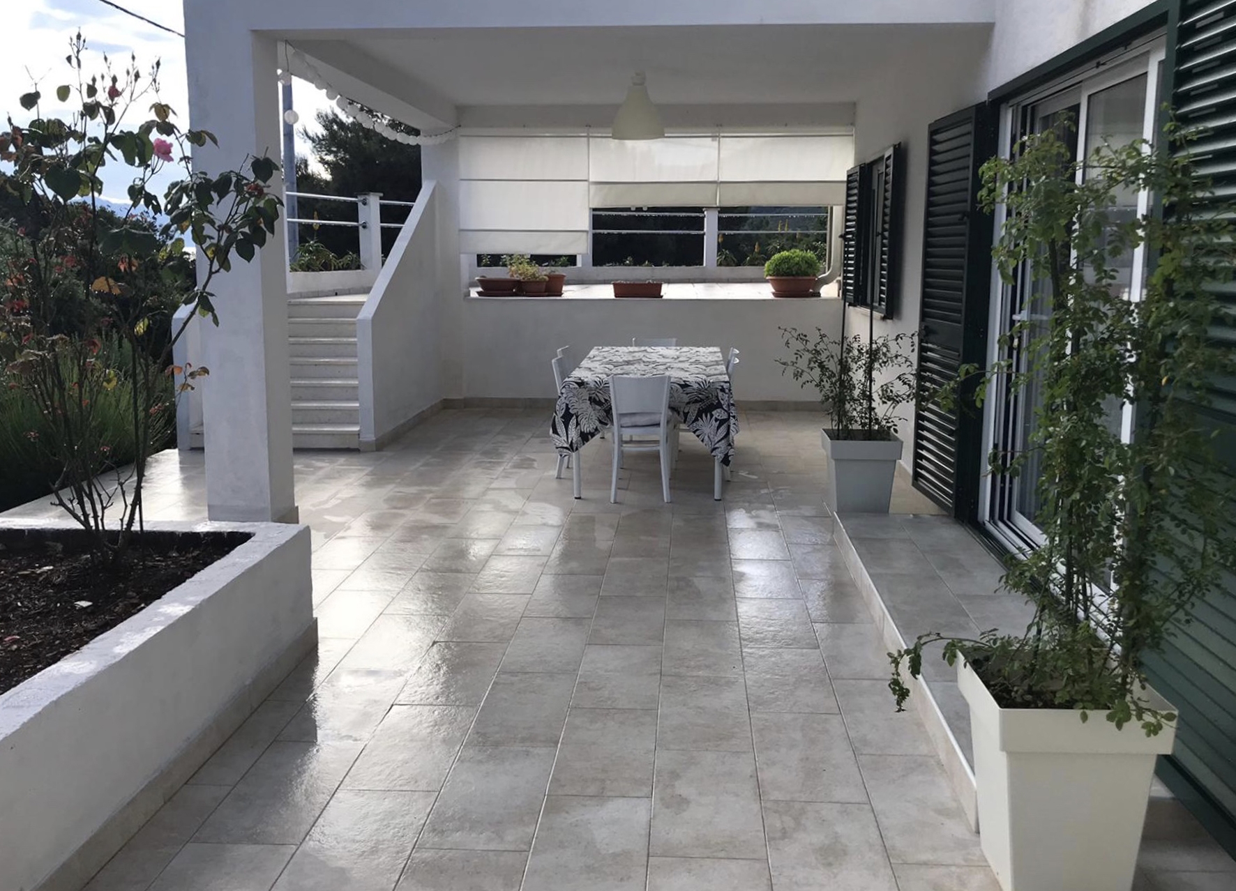 Two bedroom apartment with terrace Cove Milna (Zastražišće), Hvar  A-a