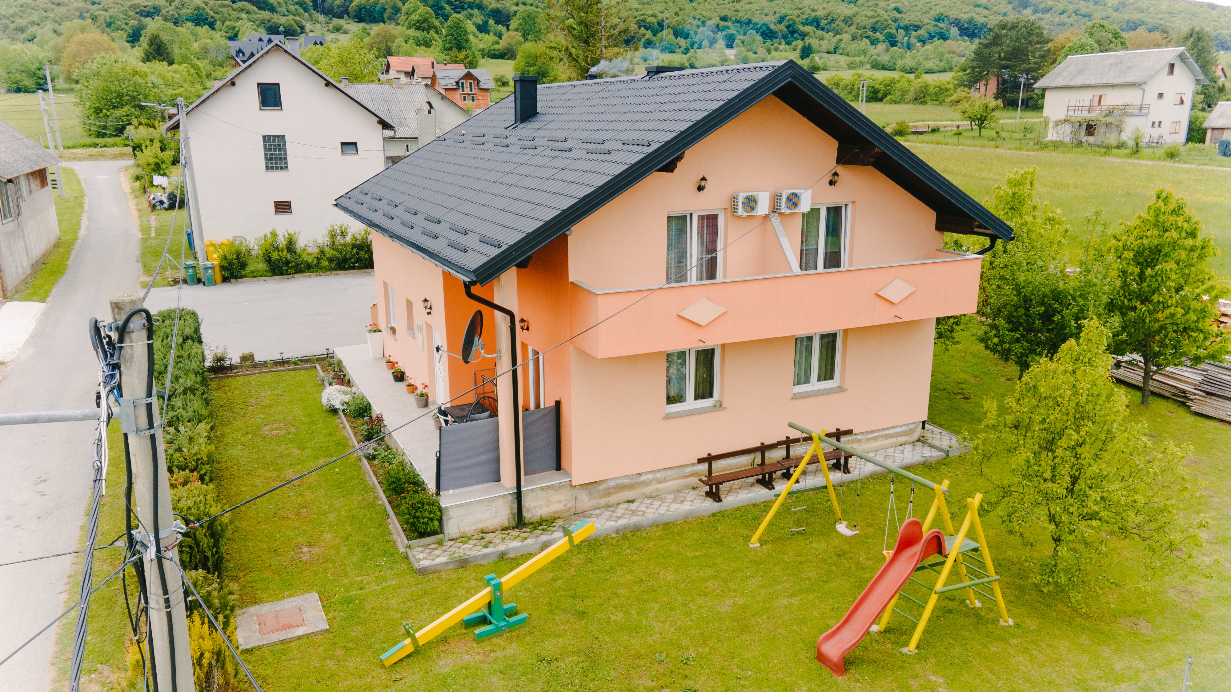 Room with balcony Vranovača, Plitvice (S-17461-a)