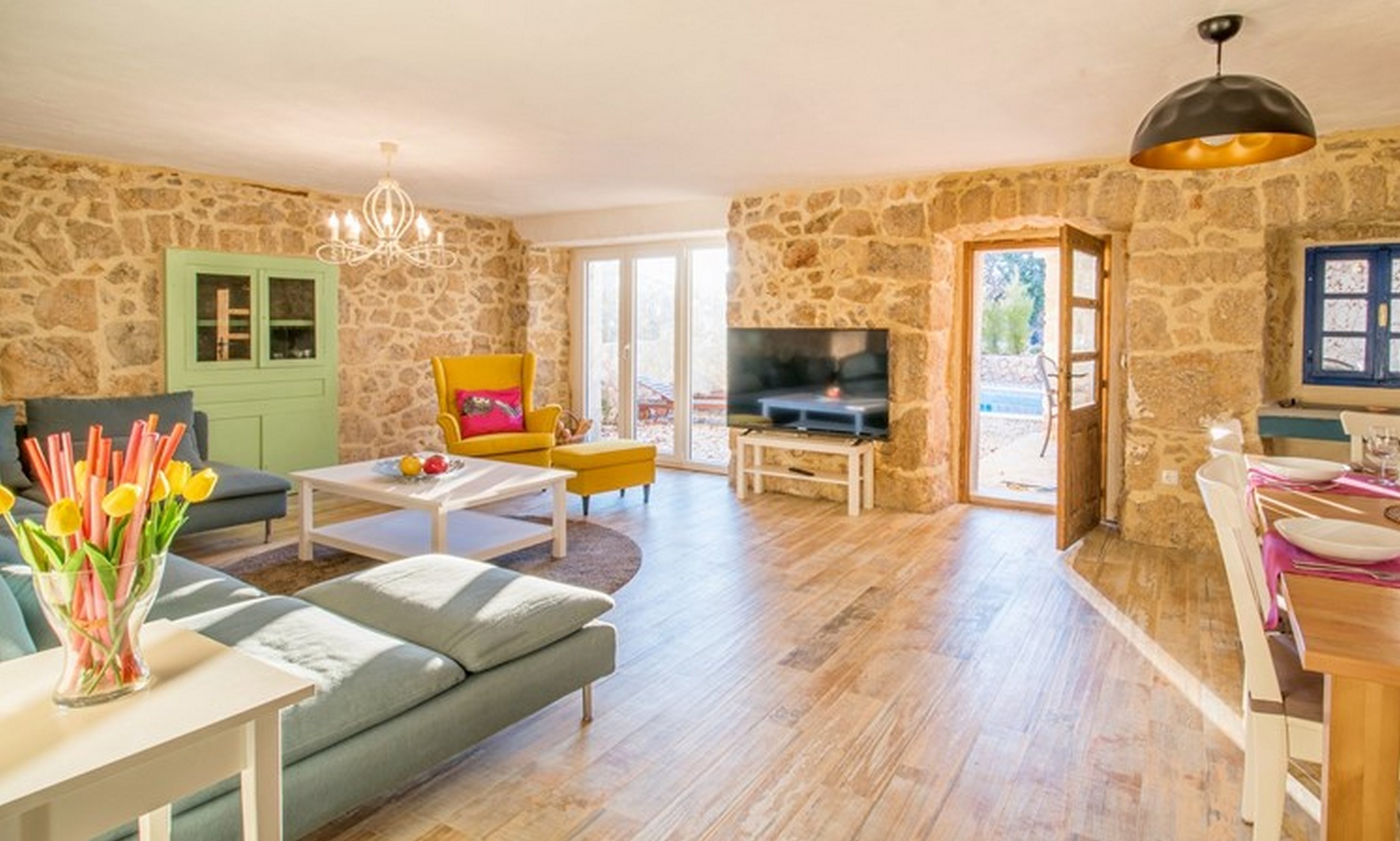 Štirisobna hiša S teraso Garica, Krk  K