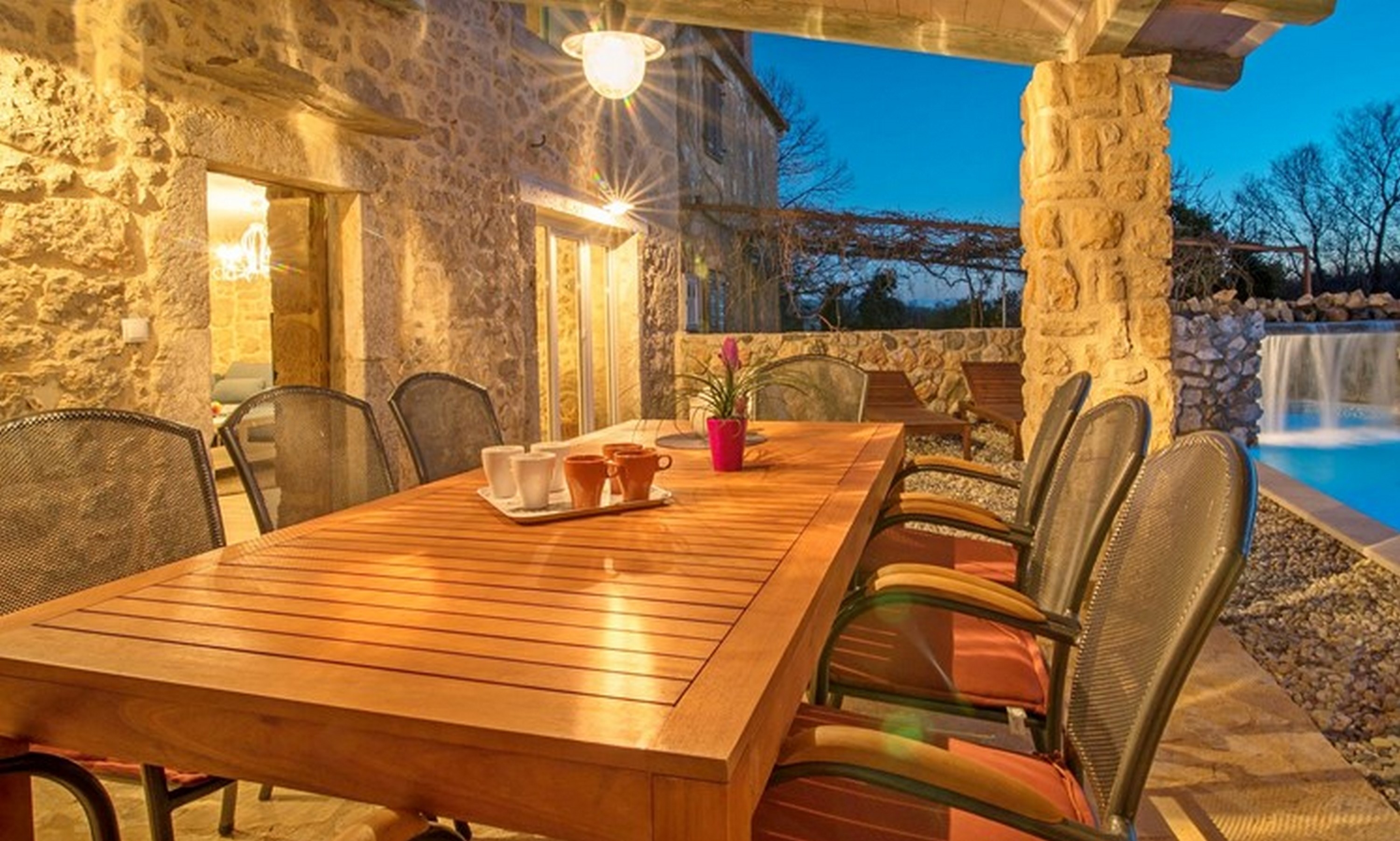 Štirisobna hiša S teraso Garica, Krk  K