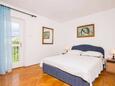 Ložnice 1 Povlja, Ložnice 1 v ubytování typu apartment, domácí mazlíčci povoleni a WiFi.