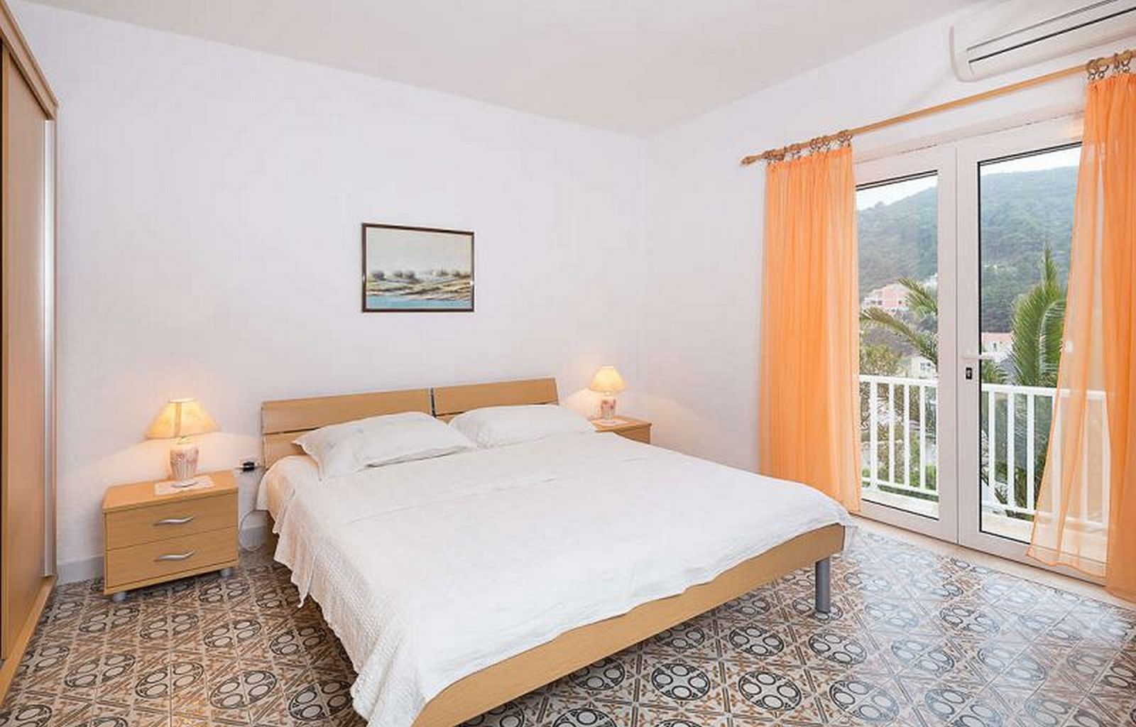 Studio flat with balcony and sea view Povlja, Brač (AS-17472-a)
