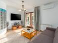Obývací pokoj Vrsar, Obývací pokoj v ubytování typu apartment, s klimatizací a WiFi.